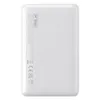 Powerbank Baseus EnerFill FP11 10000mAh 15W z białym kablem USB-C 20V/3A 30cm - biały